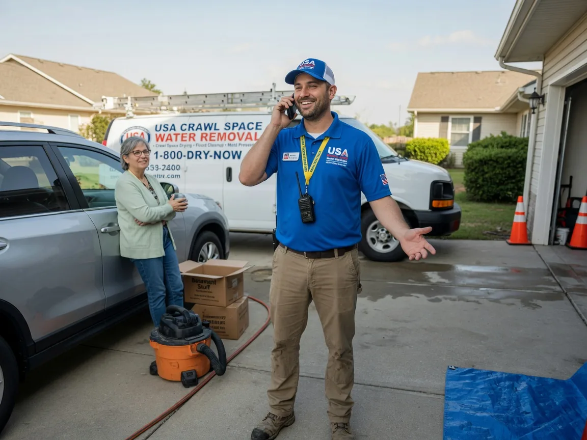 Crawl Space Water Removal Davis, NC FAQs